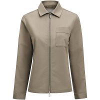 Overshirt Dam Modern Zip Valnöt J.Harvest & Frost