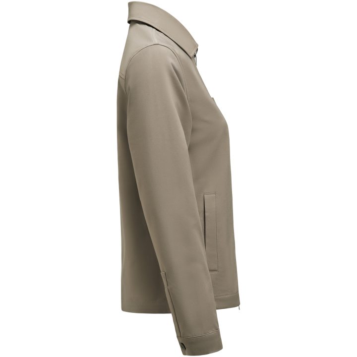 Overshirt Dam Modern Zip Valnöt J.Harvest & Frost XXS – billede 5