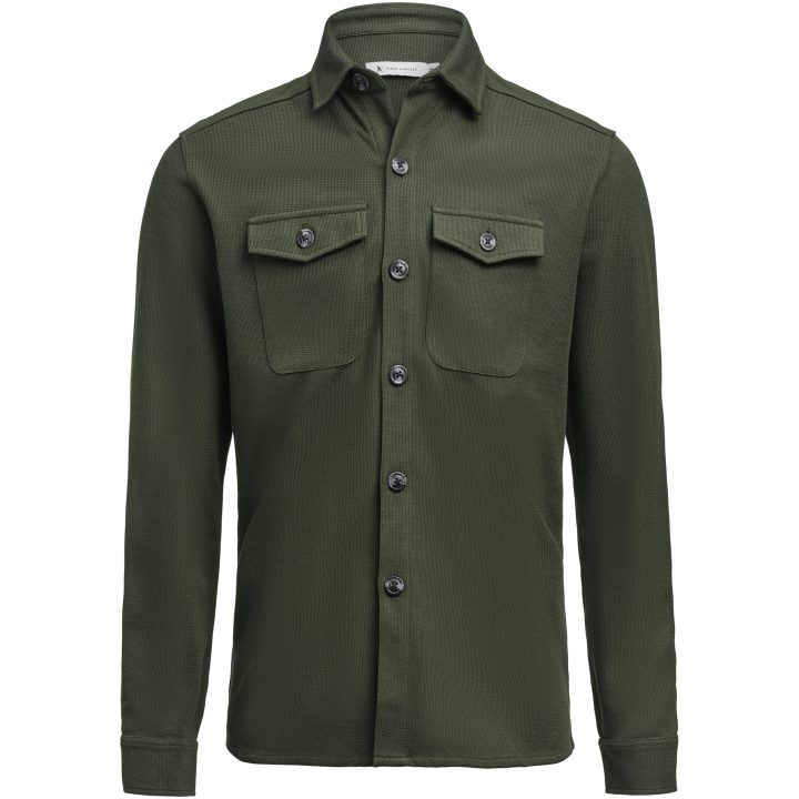 Overshirt Hicksville Tallgrön James Harvest – billede 2