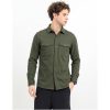 Overshirt Hicksville Tallgrön James Harvest – miniature 1