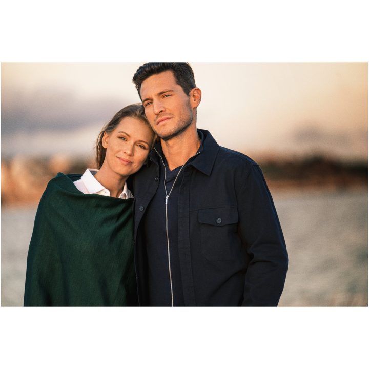 Overshirt Highwoods Svart James Harvest – billede 9