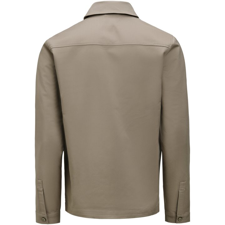 Overshirt Modern Zip Valnöt J.Harvest & Frost XS – billede 4