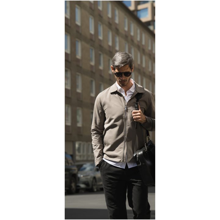 Overshirt Modern Zip Valnöt J.Harvest & Frost XS – billede 9