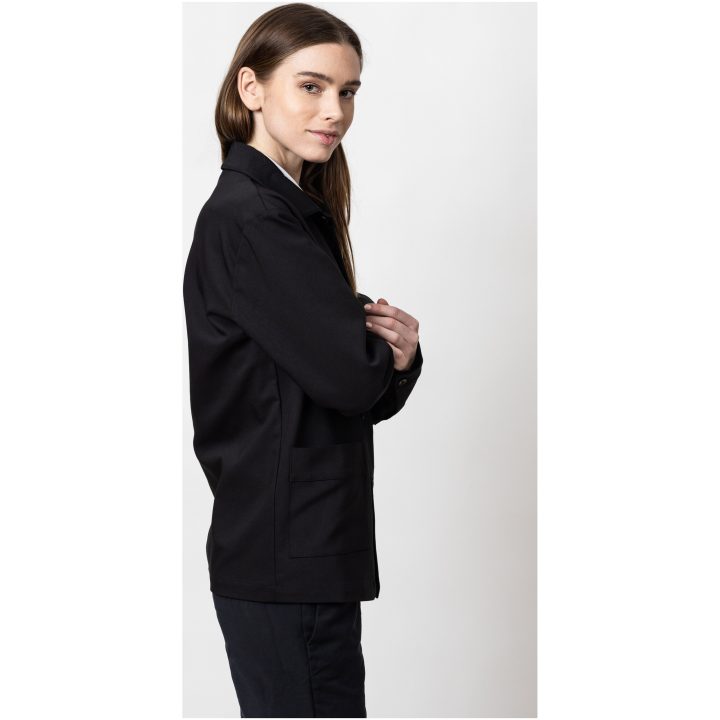 Overshirt Patch Pocket Svart J.Harvest & Frost XXS – billede 6