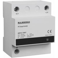 Overspændingsbeskyttelse til solceller, Type 1+2 MALMBERGS
