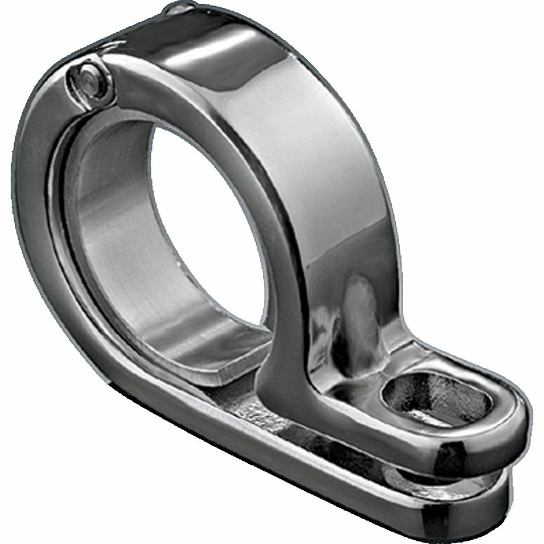 P-klemme Krom KURYAKYN MOUNT SLVR BUL LT 1-1/2"
