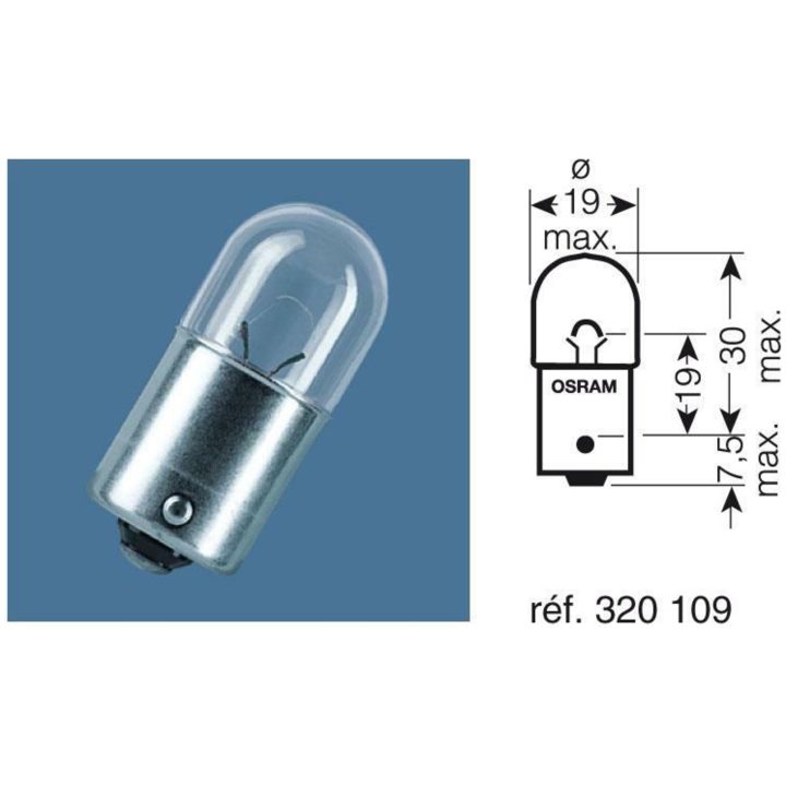 Pærer Original R5W OSRAM – billede 3