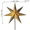 Papirstjerne Antik Guld Star Trading 48 cm – miniature 2