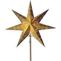 Papirstjerne Antik Guld Star Trading