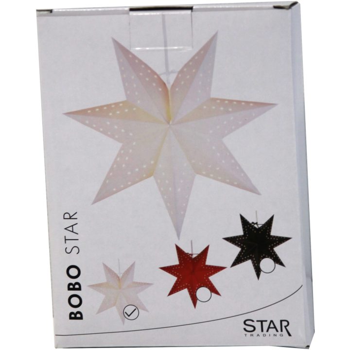 Papirstjerne Bobo Hvid Star Trading – billede 7