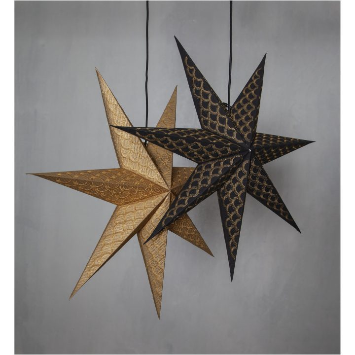 Papirstjerne Brodie Sort Star Trading – billede 3