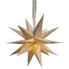 Papirstjerne December Beige Star Trading – miniature 1