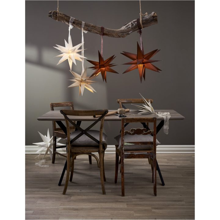 Papirstjerne December Brun Star Trading – billede 12