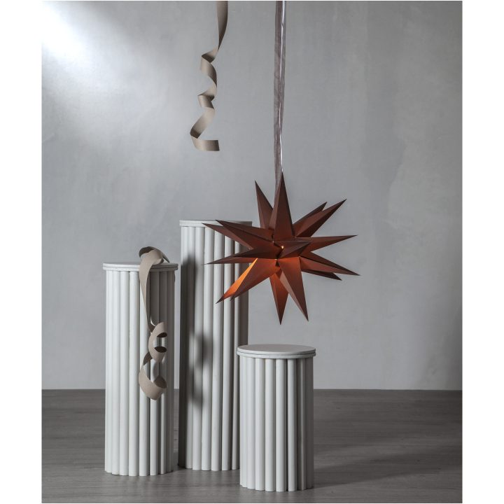 Papirstjerne December Brun Star Trading – billede 8