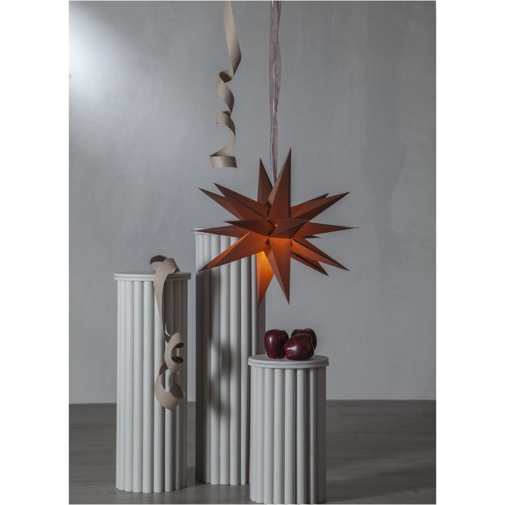 Papirstjerne December Brun Star Trading – billede 7
