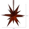 Papirstjerne December Brun Star Trading – miniature 5