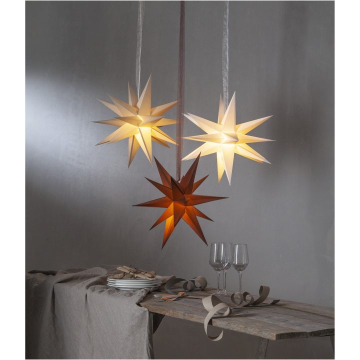 Papirstjerne December Brun Star Trading – billede 10
