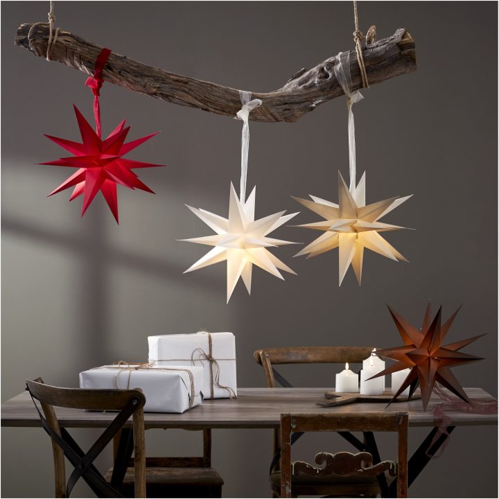 Papirstjerne December Hvid Star Trading – billede 8