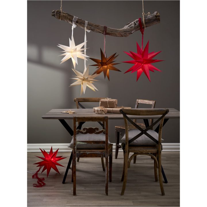 Papirstjerne December Hvid Star Trading – billede 7