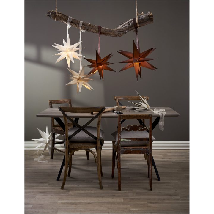 Papirstjerne December Hvid Star Trading – billede 6