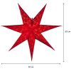 Papirstjerne Decorus Rød Star Trading 63 cm – miniature 6