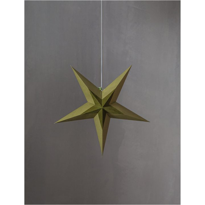 Papirstjerne Diva Grøn Star Trading – billede 8
