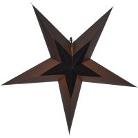 Papirstjerne Diva Sort Star Trading