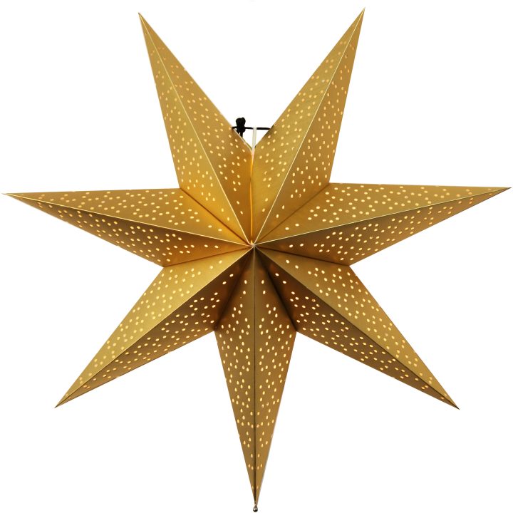 Papirstjerne Dot Guld Star Trading 54 cm – billede 5