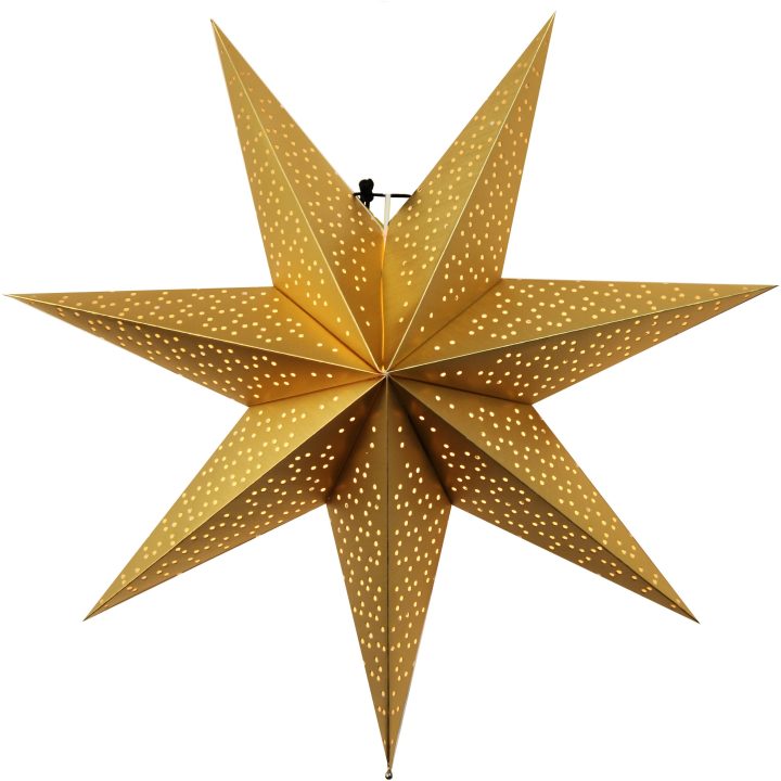 Papirstjerne Dot Guld Star Trading 54 cm – billede 5