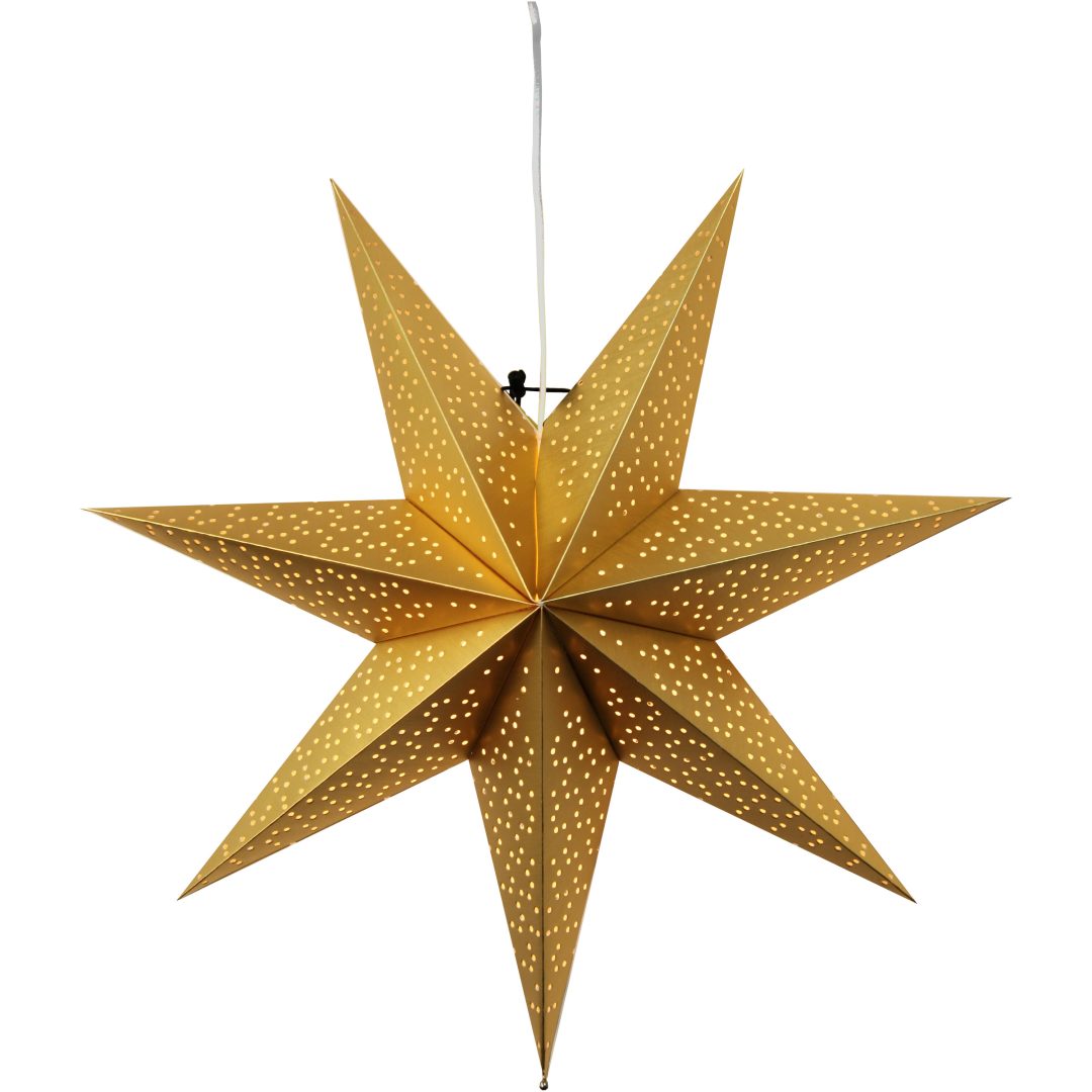 Papirstjerne Dot Guld Star Trading 54 cm – billede 2