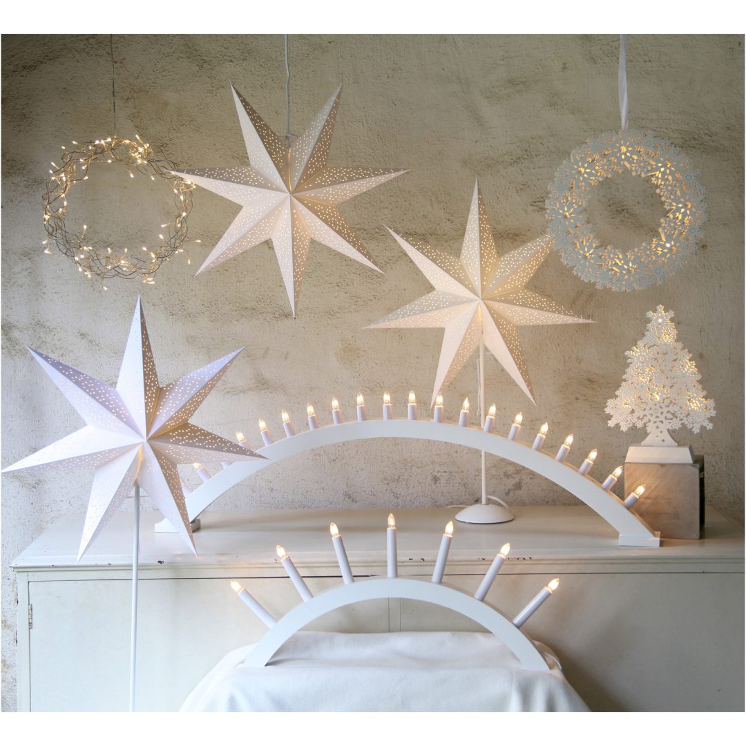Papirstjerne Dot Hvid Star Trading 54 cm – billede 7