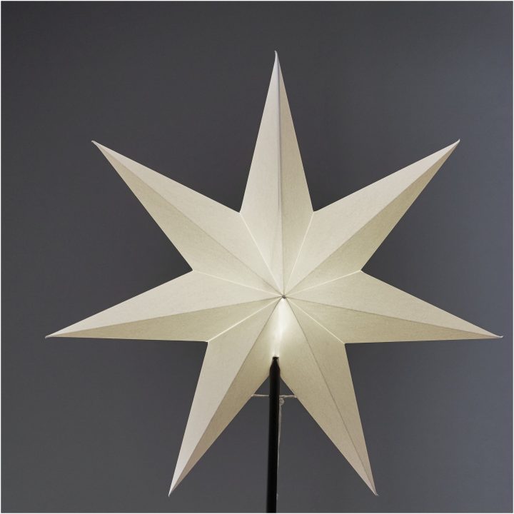 Papirstjerne Frozen Hvid Star Trading 54 cm – billede 4