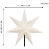 Papirstjerne Frozen Hvid Star Trading 54 cm – miniature 2