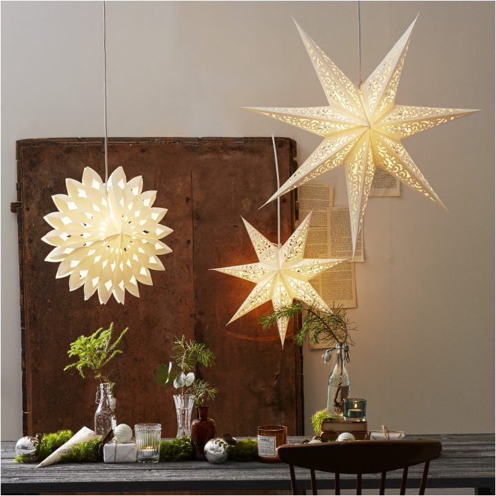 Papirstjerne Lace STAR TRADING – billede 3