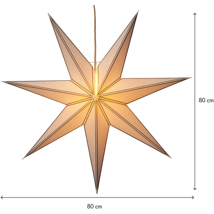 Papirstjerne Nicolas Hvid Star Trading – billede 5