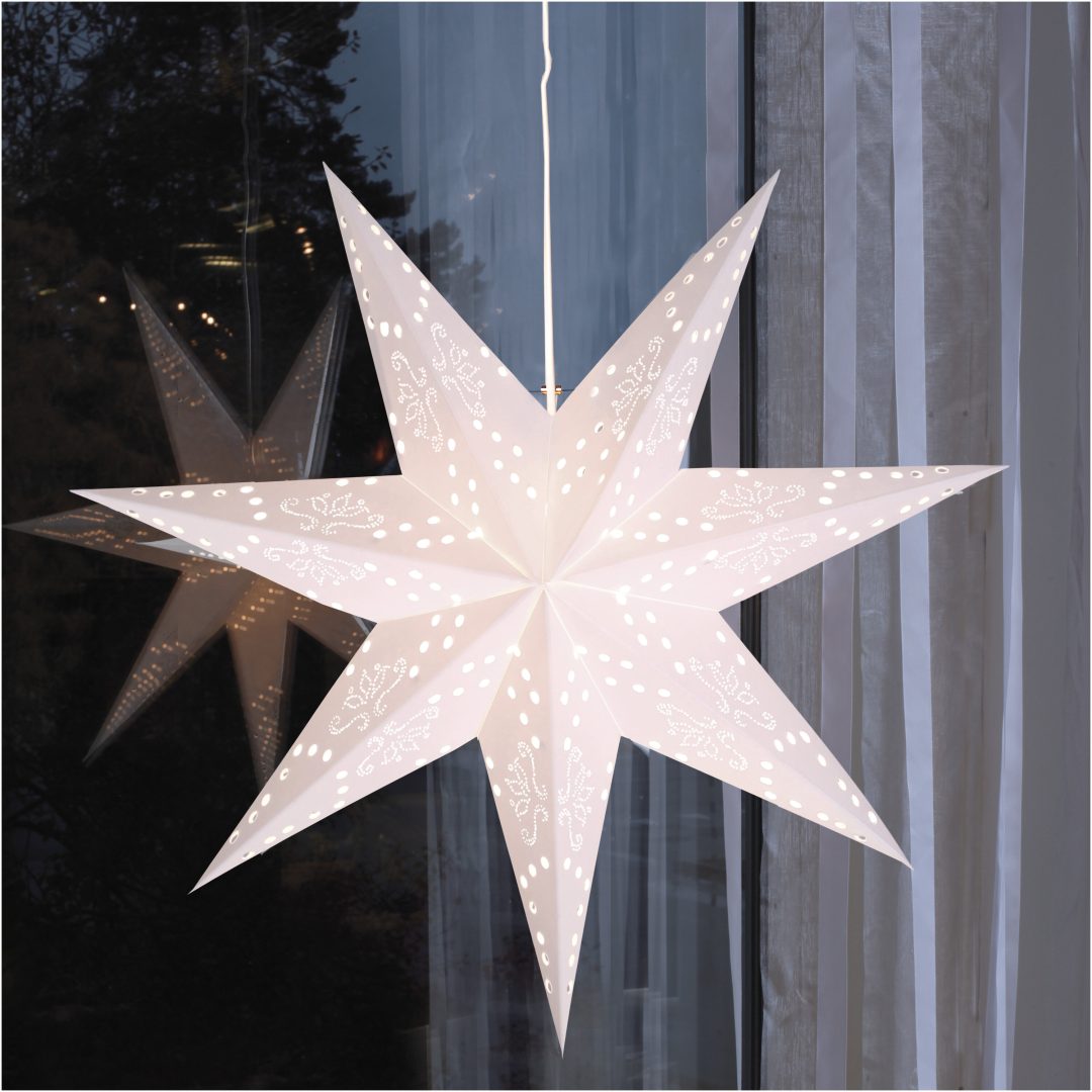 Papirstjerne Romantic Hvid Star Trading – billede 4