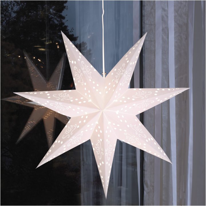 Papirstjerne Romantic Hvid Star Trading – billede 4
