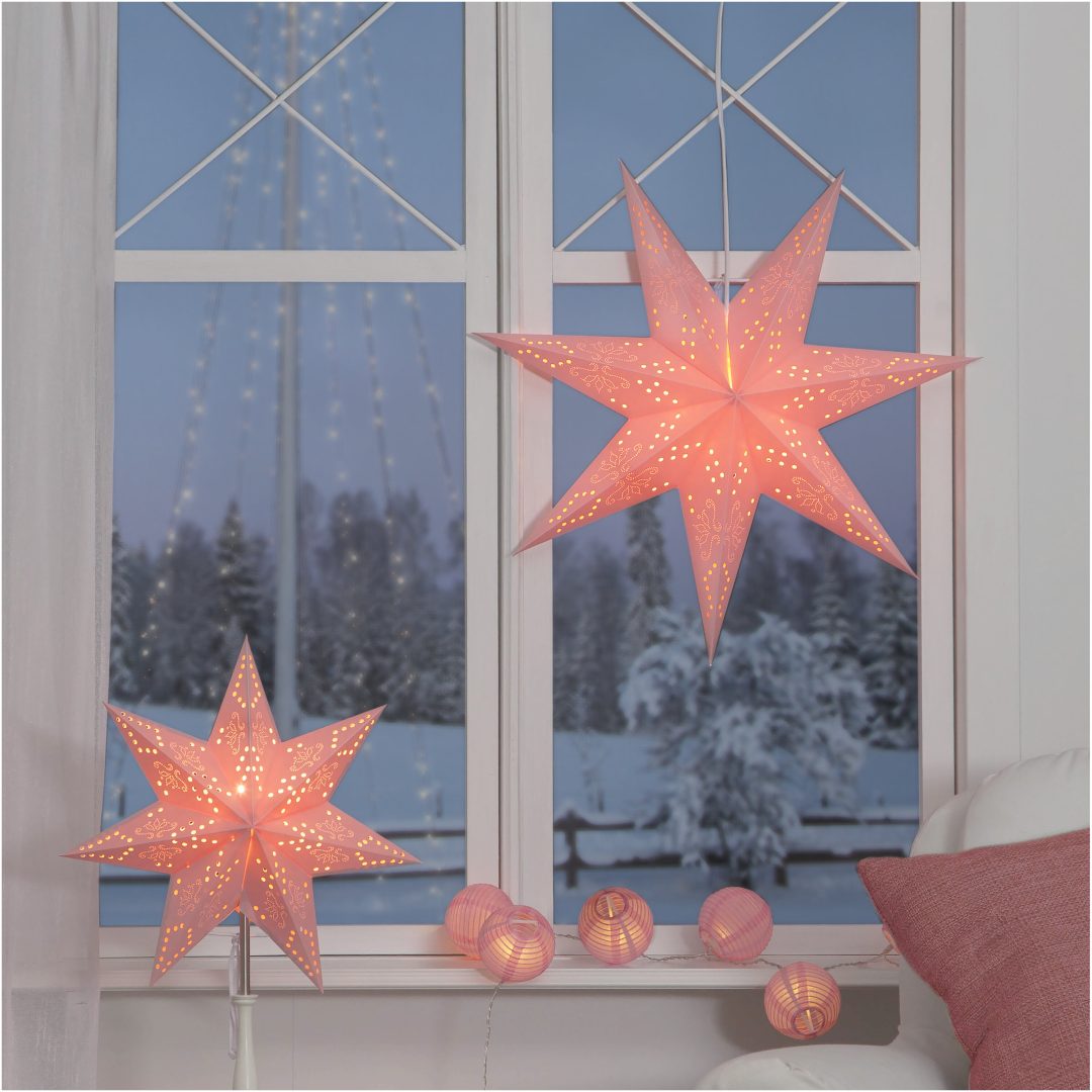 Papirstjerne Romantic Rosa Star Trading – billede 4