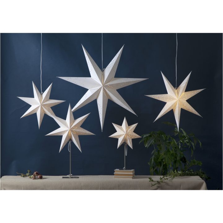 Papirstjerne Sensy Hvid Star Trading 54 cm – billede 3