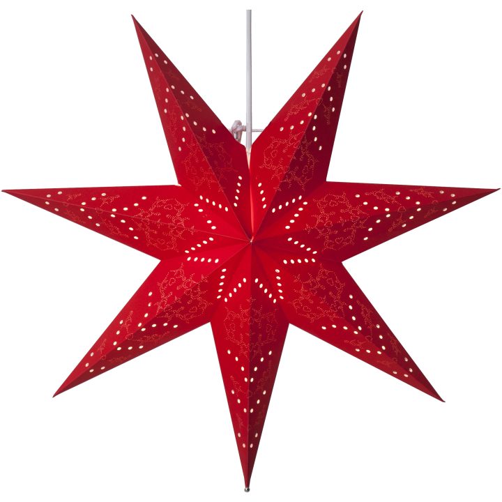 Papirstjerne Sensy Rød Star Trading 51 cm – billede 3