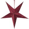 Papirstjerne Velvet Rød Star Trading – miniature 1