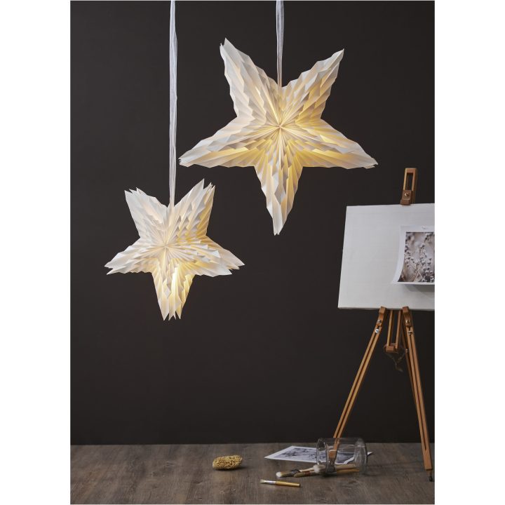 Papirstjerne White STAR TRADING – billede 3