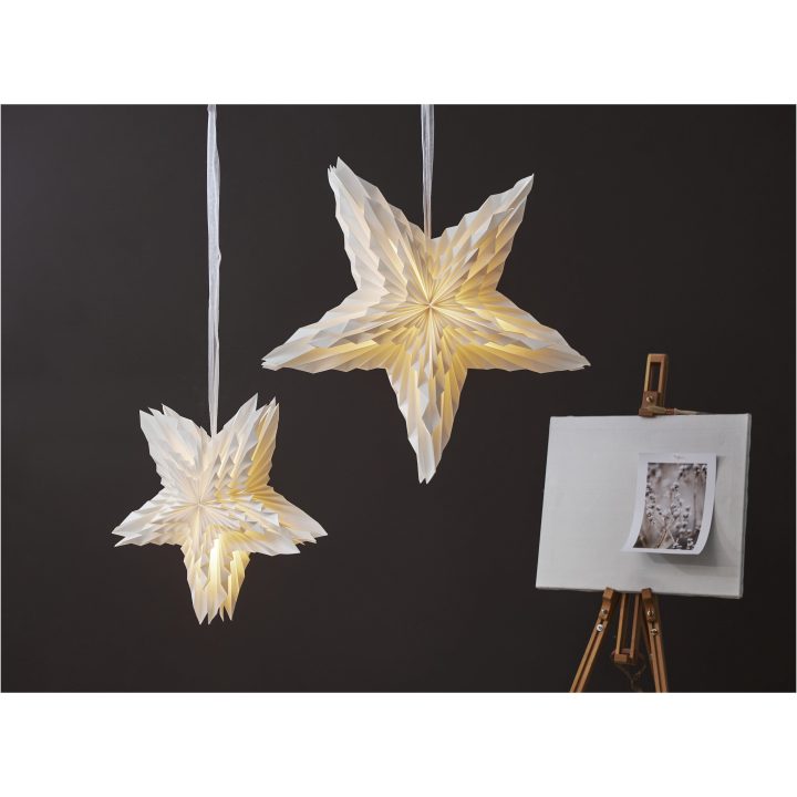 Papirstjerne White STAR TRADING – billede 2