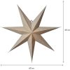 Pappersstjärna Cotton Grön Star Trading – miniature 4