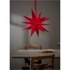 Pappersstjärna December Röd Star Trading – miniature 4