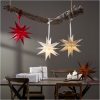 Pappersstjärna December Vit Star Trading – miniature 2