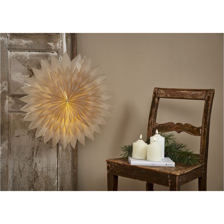 Pappersstjärna Dis Beige Star Trading – billede 11