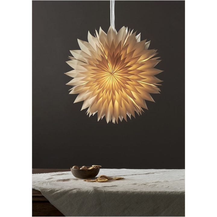 Pappersstjärna Dis Beige Star Trading – billede 6