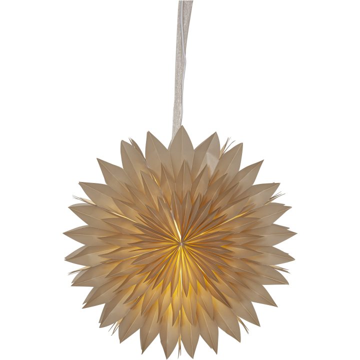 Pappersstjärna Dis Beige Star Trading – billede 12
