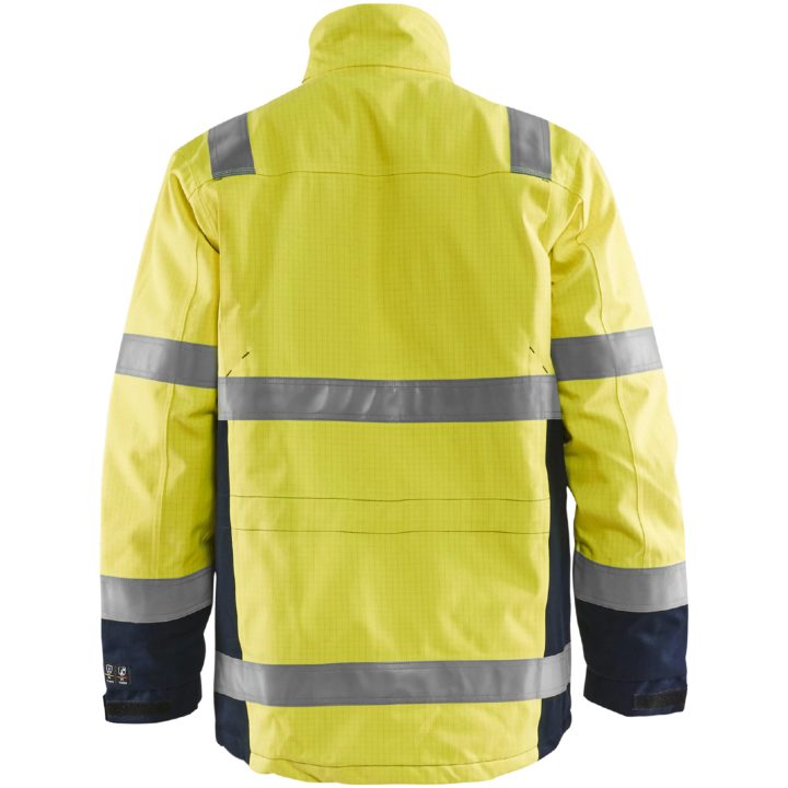 Parkacoat 44681530 Hi-vis gul / Marine BLÅKLÄDER PARKAS 44681530 GUL/MARIN XS – billede 2